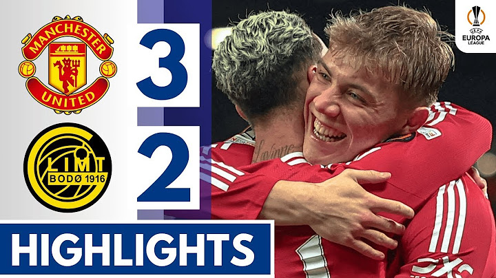 🔴Manchester United vs Bodø/Glimt (3-2) Extended HIGHLIGHTS || UEFA EUROPA LEAGUE!