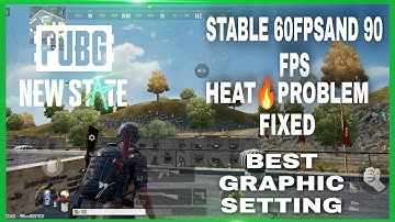 PUBG: NEW STATE LAG PROBLEM FIX || NEW STATE GRAPHICS SETTINGS FOR NO LAG || NEW STATE 90 FPS