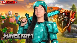 🔴RANK COM ALEATÓRIOS! + TENTANDO ZERAR O MINECRAFT COM O PHZIN!