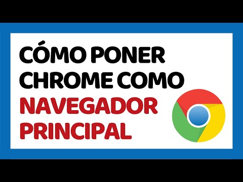 Video: Cómo Hacer El Navegador Predeterminado