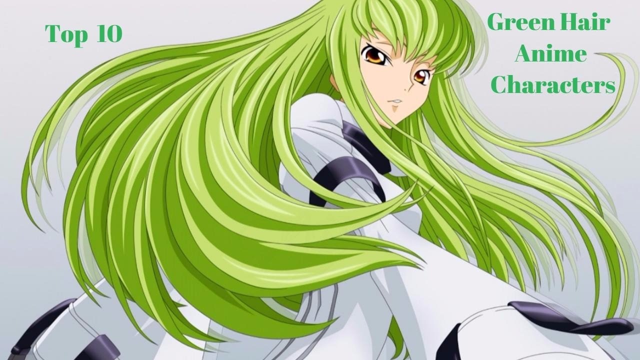 Top 10 Green Hair Anime Characters Youtube