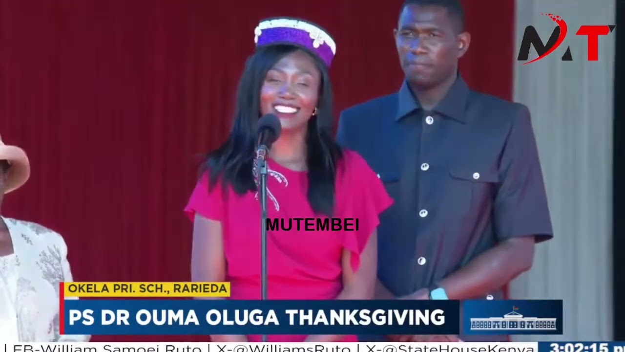 DRAMA IN SIAYA! PS Ouma Delivers Powerful Speech Before President Ruto!