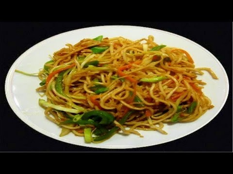 Schezwan Noodles Recipe Video- Noodles in Spicy Sauce by Bhavna