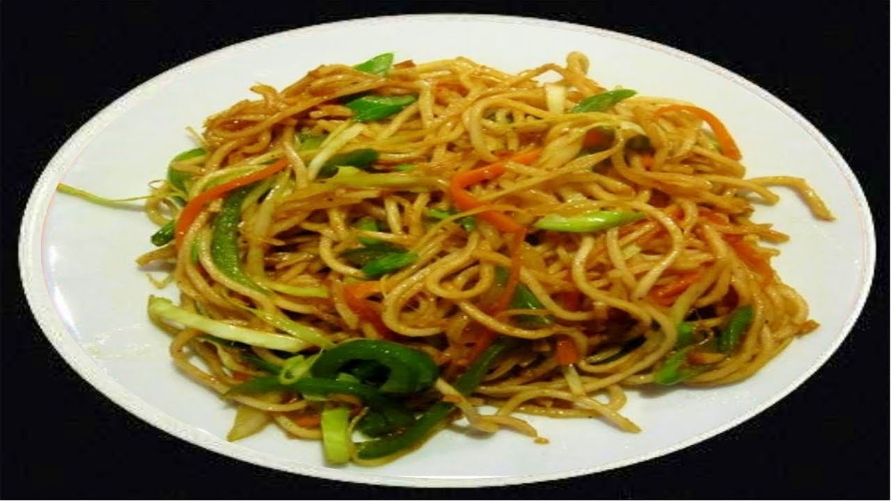 Schezwan Noodles Recipe Video- Noodles in Spicy Sauce by Bhavna | Bhavna