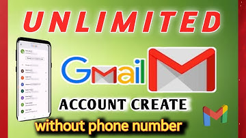 Unlimited Gmail Account Without Phone Number || Unlimited Gmail Account Create