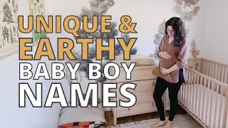 Baby BOY Nature Names We Love And Almost Used || EARTHY & UNIQUE screenshot 3