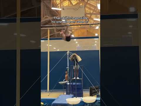 Crazy part is that second clip is only about 1 week before Ben Bloom made history #gymnastics