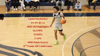 Cameron Parker 2025-26 Highlights