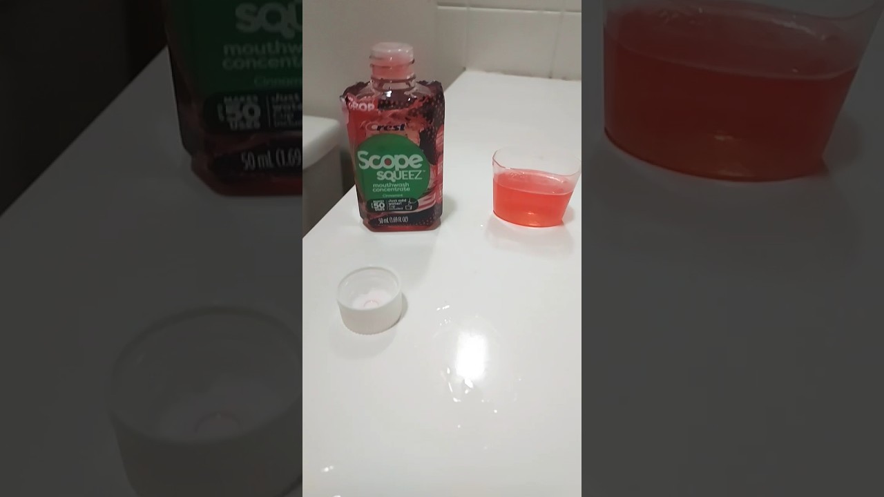 PRODUCT REVIEW Crest Scoop Squeez Mouth Wash Concentrate