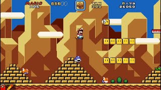 Eric's Super Mario Construct Levels: Peculiar Pyramids