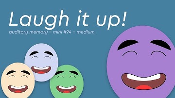 Auditory Memory Activities - Laugh up! - Mini #95 - Medium