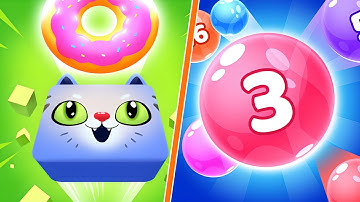 💛💚Marble Run 3D vs Jelly Shift All Levels Gameplay Walkthrough 4K