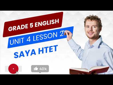 Grade 5 English Unit 4 Lesson 2 Listening Audio