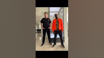 ELON MUSK AND KANYE WEST SPENDING TIME TOGETHER