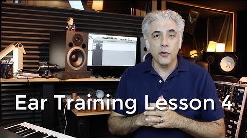 Ear Training Lesson 4 - Ear Training Practice "Moving Triads"