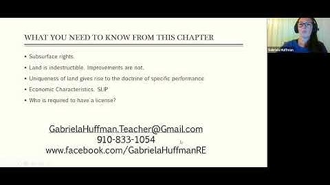 Chapter 1: Basic Real Estate Concepts