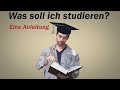 Das richtige Studium finden - (Anleitung)