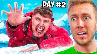 Reacting To MrBeast 'I Survived 50 Hours In Antarctica'