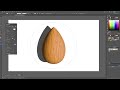 How to Make Realistic 3D Almond | Adobe Illustrator