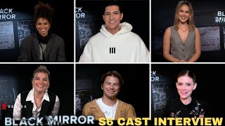 Black Mirror Season 6 Cast Interview