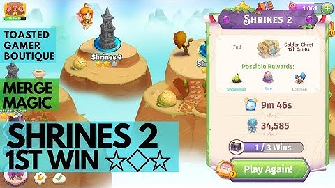 Merge Magic Shrines 2 • 2 Stars On 1st Win ☆◇☆