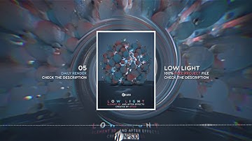 Daily Render 005 | LOW LIGHT |Free Project Files | After Effects | Element 3d | Nps3D