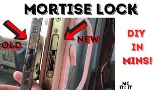 How to Replace a Sliding Glass Door Mortise Lock (Complete Guide)