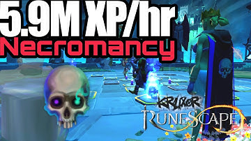 5.9M+ Necromancy XP/hr on DXP RS3