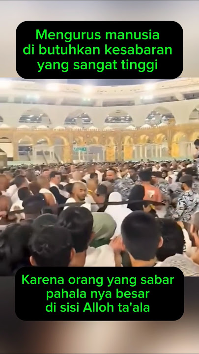 Ujian kesabaran #makkahmadinah #kabah #hajaraswad #sabar #shorts #videoshort