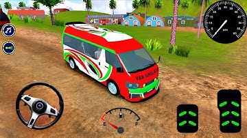 New Van Minibus Driving Games | Minibus Simulator 3D Bus Game Android Gameplay