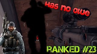 Playing Vertically | Ranked #23 | Rainbow Six Siege (Phantom Sight)