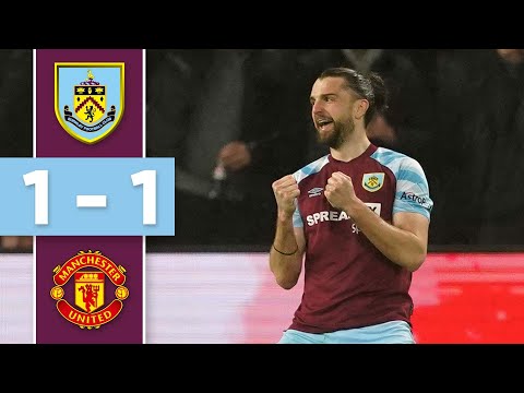 RODRIGUEZ SECURES POINT | HIGHLIGHTS | Burnley v Man Utd 2021/22