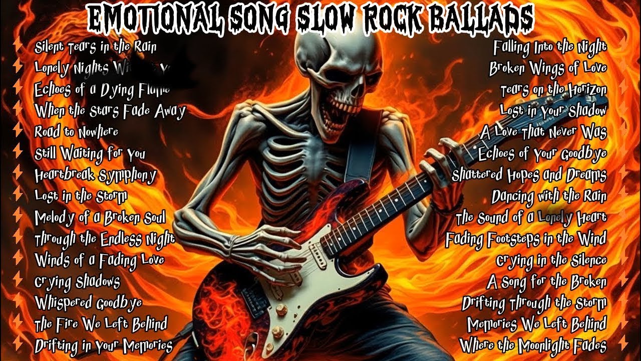 Soft Rock Ballads for Broken Hearts 💔 | Emotional Slow Rock Playlist ...