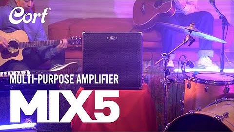 Hear the Multi-Purpose Amplifier MIX5 | MIX Series | Cort Amplifiers
