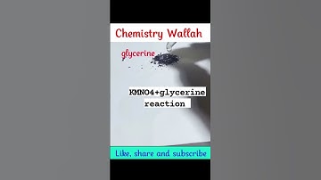 KMnO4 and Glycerine reaction 🔥🔥🔥🔥 #neet #fact  #2023neet #jee #neetchemistry #experiment