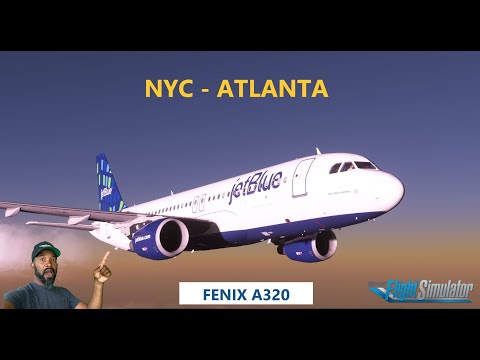 FENIX A320 200 | KLGA - KATL | Microsoft Flight Simulator | Vatsim