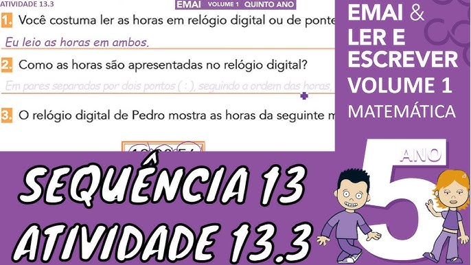 Cantinho das Atividades: H. Q. sobre horas e relógio para montar