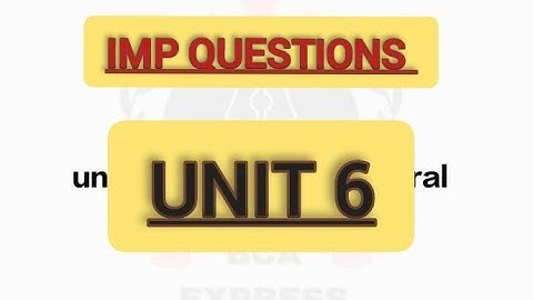 computer fundamentals organization important questions || BCA 1st Year