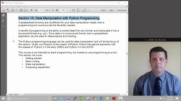 ESC4C Python Programming Introduction