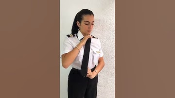 Female Pilot dress up to work