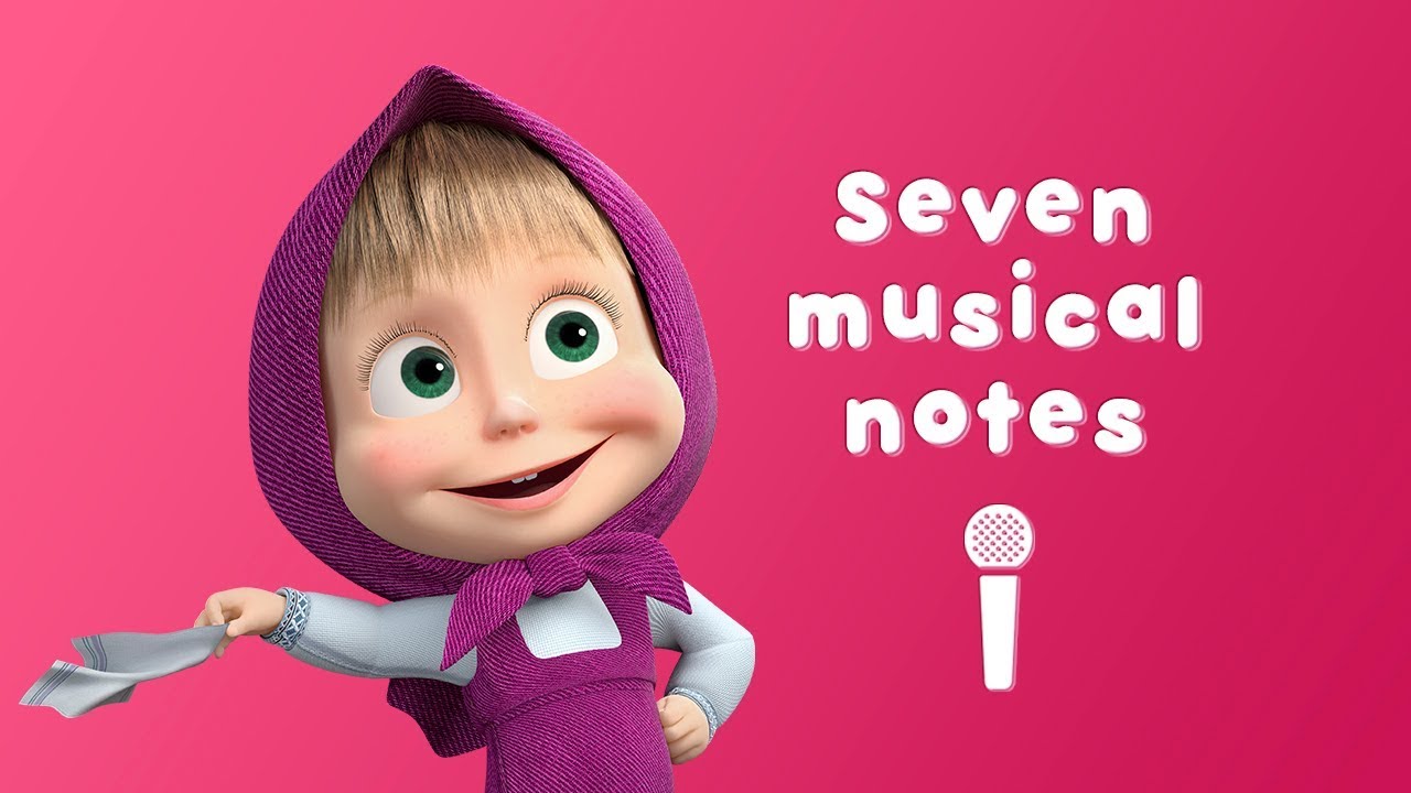 Seven Musical Notes 🎶 Sing With Masha 🎤 Masha And The Bear 🎷 Quartet Plus Akkoorden Chordify