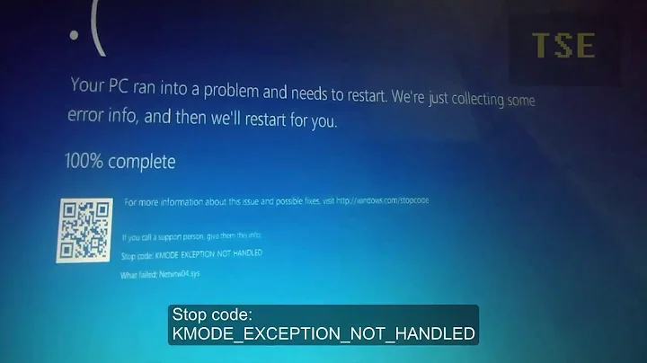 Netwtw04.sys Intel Wireless WiFi Link driver failed KMODE EXCEPTION NOT HANDLED Windows 10