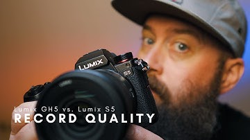 Lumix GH5 vs Lumix S5 Record Quality Settings // Does the S5 compare to the Panasonic GH5 for video?