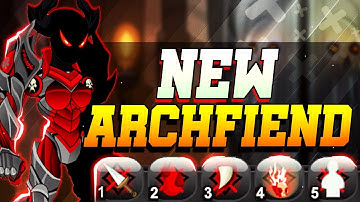 【AQW】NEW ARCHFIEND CLASS TEST ( Solo / Farm) | GrimLite Li V2.1