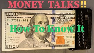 How Do Blind People Identify US Paper Currency, Bank Notes, Dollar Bills? | Money Management Part 2