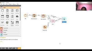 Tutorial Klasifikasi Bunga Iris Menggunakan KNN dengan Aplikasi Orange Data Mining