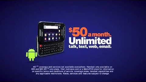 MetroPCS Android Galaxy :15 Television
