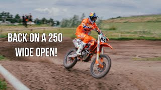 Jeffrey Herlings - First time back on a 250 since 2016