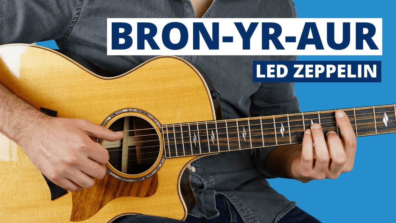 BronYrAur (Led Zeppelin) Guitar Lesson Six String Fingerpicking