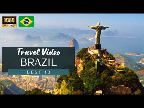 BRAZIL // TOP 10 NATURAL WONDER PLACES IN BRAZIL // AMAZING NATURE // TRAVEL VIDEO